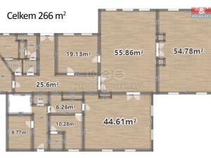 Prodej obchodního prostoru, Horšovský Týn - Malé Předměstí, II. pětiletky, 266 m2