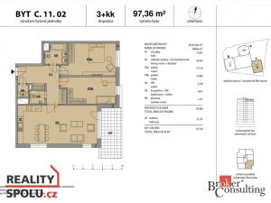 Pronájem bytu 3+kk, Praha - Karlín, Nekvasilova, 86 m2