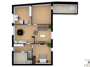 Prodej bytu 4+1, Třebíč - Vnitřní Město, Karlovo nám., 136 m2