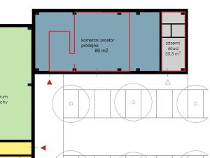 Pronájem obchodního prostoru, Brno, Štefáčkova, 121 m2