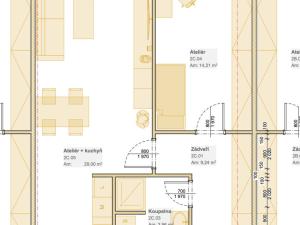 Pronájem komerční nemovitosti, Smiřice, Cukrovarská, 59 m2