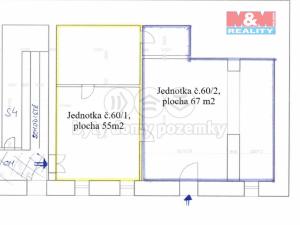 Prodej bytu 2+kk, Snědovice, 55 m2