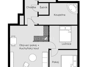 Prodej bytu 3+kk, Plzeň, Doudlevecká, 61 m2