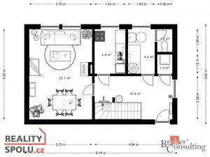 Prodej rodinného domu, Petroupim - Petroupec, 90 m2