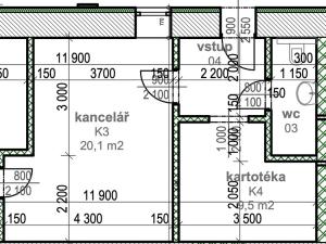 Pronájem kanceláře, Praha - Pitkovice, V Pitkovičkách, 38 m2