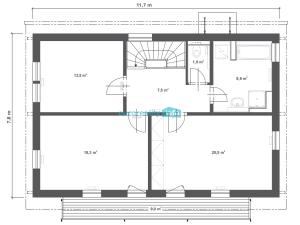 Prodej domu na klíč, Benátky nad Jizerou, 150 m2