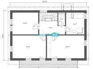 Prodej domu na klíč, Benátky nad Jizerou, 150 m2