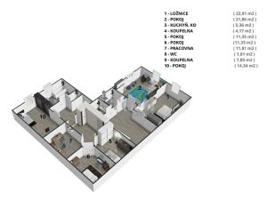 Prodej ubytování, Žižkovo Pole, 300 m2