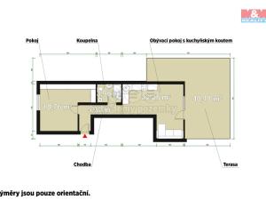 Pronájem bytu 2+kk, Plzeň, Křížkova, 51 m2