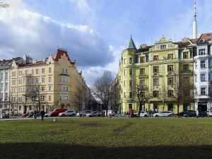 Pronájem bytu 3+kk, Praha - Vinohrady, náměstí Jiřího z Poděbrad, 93 m2