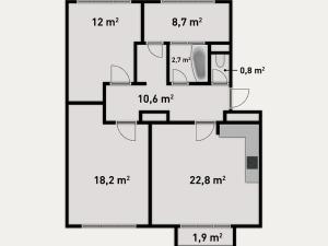 Prodej bytu 4+kk, Olomouc, Wanklova, 85 m2