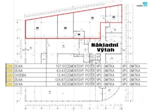 Pronájem výrobních prostor, Napajedla, 2. května, 167 m2