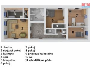 Prodej rodinného domu, Strmilov, Kunžatecká, 90 m2