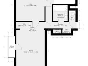 Pronájem bytu 2+1, Brno - Staré Brno, Výstavní, 59 m2