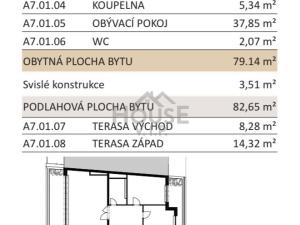 Prodej bytu 3+kk, Praha - Nusle, 83 m2