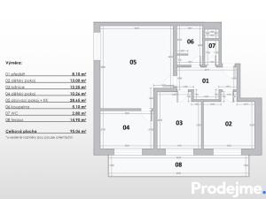 Prodej bytu 4+kk, Únanov, 96 m2