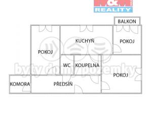 Pronájem bytu 3+1, Kopřivnice, 70 m2