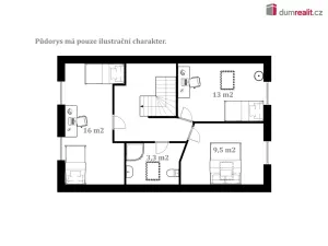 Prodej rodinného domu, Kaplice - Hradiště, 120 m2