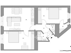 Prodej bytu 3+kk, Praha - Smíchov, Ke Koulce, 73 m2