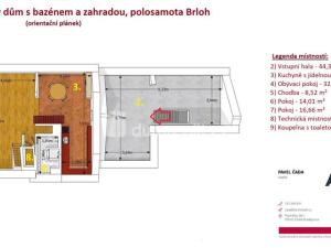 Pronájem rodinného domu, Brloh, 171 m2