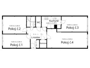 Prodej bytu 4+kk, Praha - Chodov, Filipova, 96 m2