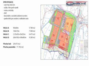 Pronájem výrobních prostor, Vystrkov, 7500 m2