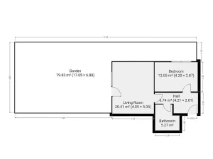 Pronájem bytu 2+kk, Hostivice, Žitná, 44 m2