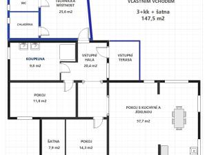 Prodej rodinného domu, Kučerov, 392 m2