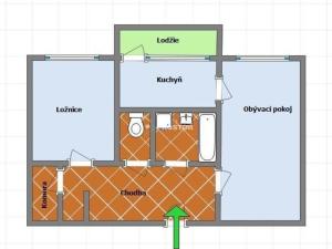 Pronájem bytu 2+1, Poděbrady - Poděbrady III, Hakenova, 76 m2