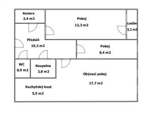 Prodej bytu 3+kk, Praha - Újezd nad Lesy, Žíšovská, 63 m2