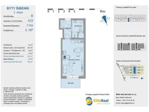 Prodej bytu 1+kk, Olomouc - Nová Ulice, Třída Jiřího Pelikána, 33 m2