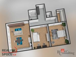 Prodej bytu 3+kk, Praha - Malá Strana, Újezd, 95 m2