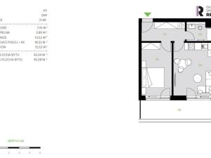 Pronájem bytu 2+kk, Beroun - Beroun-Město, U Židovského hřbitova, 45 m2