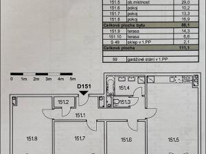 Pronájem bytu 4+kk, Praha - Letňany, Chlebovická, 111 m2