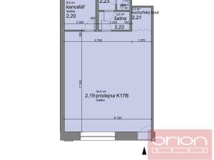 Pronájem obchodního prostoru, Praha - Nusle, Křesomyslova, 64 m2