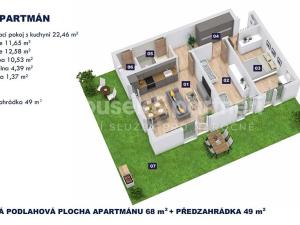 Prodej bytu 3+kk, Vrchlabí, Horská, 68 m2