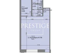 Pronájem obchodního prostoru, Praha - Nusle, Křesomyslova, 64 m2