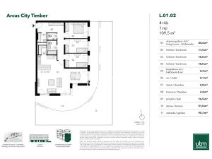 Prodej bytu 4+kk, Praha - Stodůlky, U Řepory, 110 m2