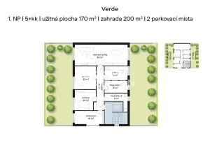 Prodej bytu 5+kk, Praha - Braník, Pod svahem, 170 m2