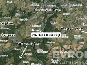 Prodej pozemku pro bydlení, Praha - Lipence, 1408 m2