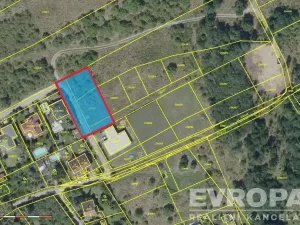 Prodej pozemku pro bydlení, Praha - Lipence, Na Kyjově, 888 m2