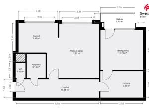 Prodej bytu 3+kk, Kolín, Bezručova, 63 m2