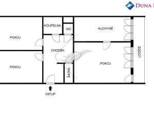 Prodej bytu 3+1, Praha - Košíře, Vrchlického, 73 m2