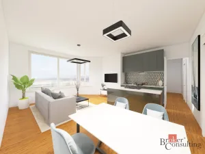 Prodej bytu 3+kk, Praha - Libeň, Heydukova, 72 m2