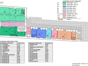 Pronájem kanceláře, Plzeň, náměstí Republiky, 124 m2