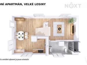 Prodej ubytování, Velké Losiny, Osvobození, 67 m2