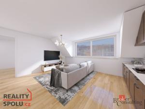 Prodej bytu 2+kk, Praha - Libeň, Heydukova, 51 m2