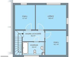 Prodej rodinného domu, Nehvizdy, 108 m2