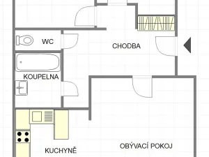 Prodej bytu 3+1, Uherský Brod, Neradice, 72 m2