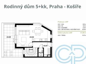 Prodej bytu 5+kk, Praha - Košíře, Hillebrantova, 137 m2